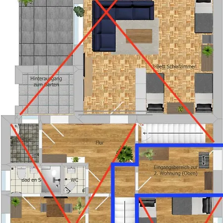 Sleeping - Red House Bielefeld