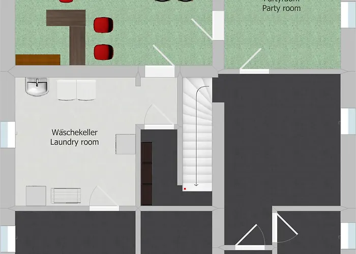 Дом отдыха Sleeping - Red House Билефельд